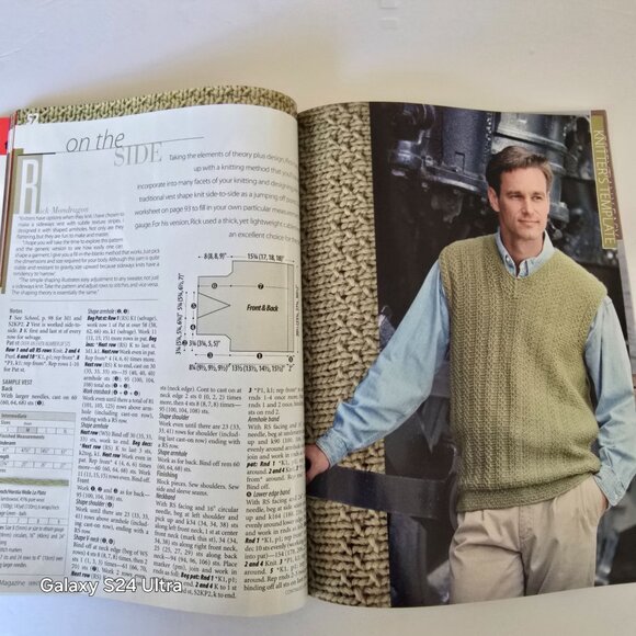 Knitters Magazine Winter 1999 Issue No.57 With Features On Unisex Sweater Design - Picture 13 of 16